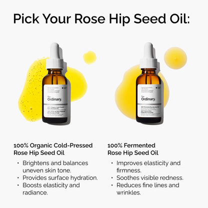 100% Organic Cold-Pressed Rose Hip Seed Oil - US 2253