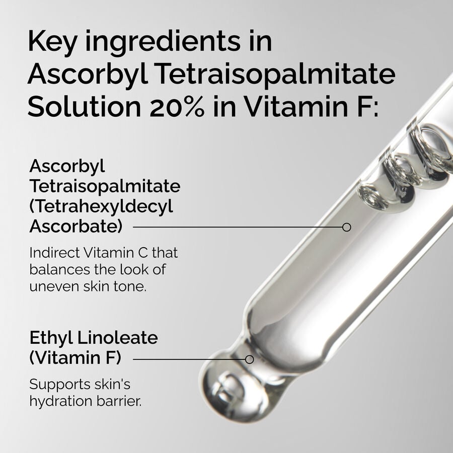 Ascorbyl Tetraisopalmitate Solution 20% in Vitamin F - US 3884