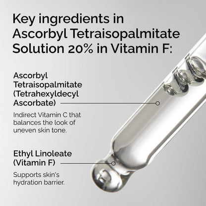 Ascorbyl Tetraisopalmitate Solution 20% in Vitamin F - US 3884
