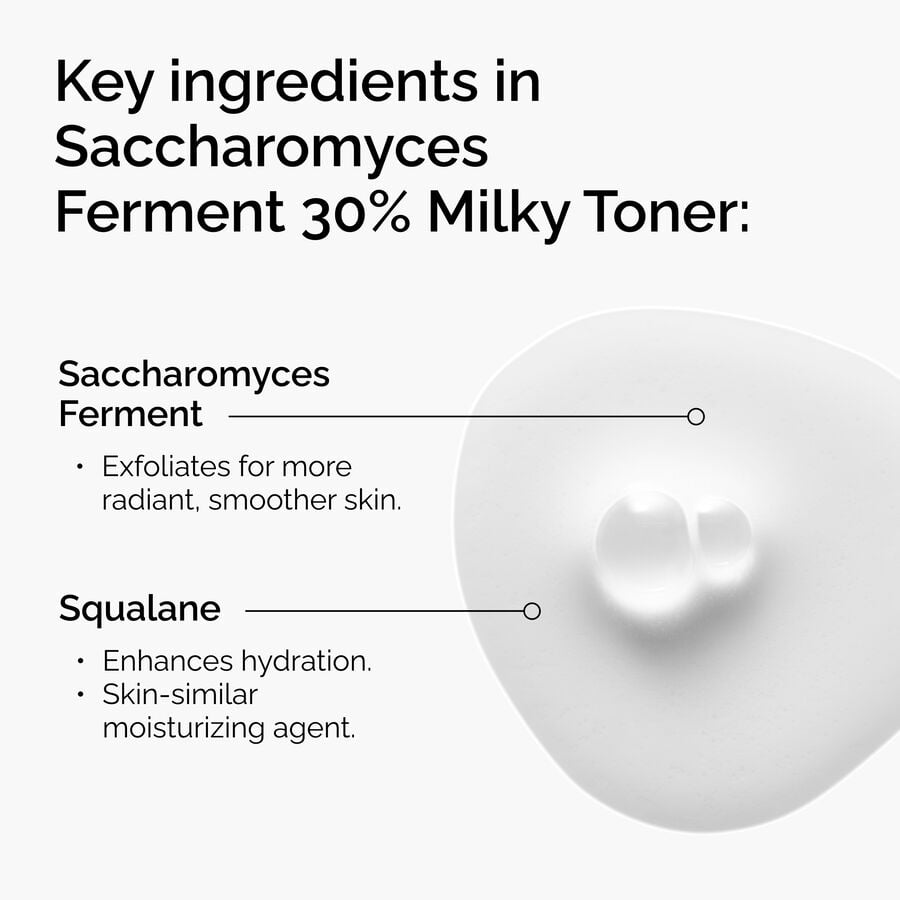 Saccharomyces Ferment 30% Milky Toner - US 2866