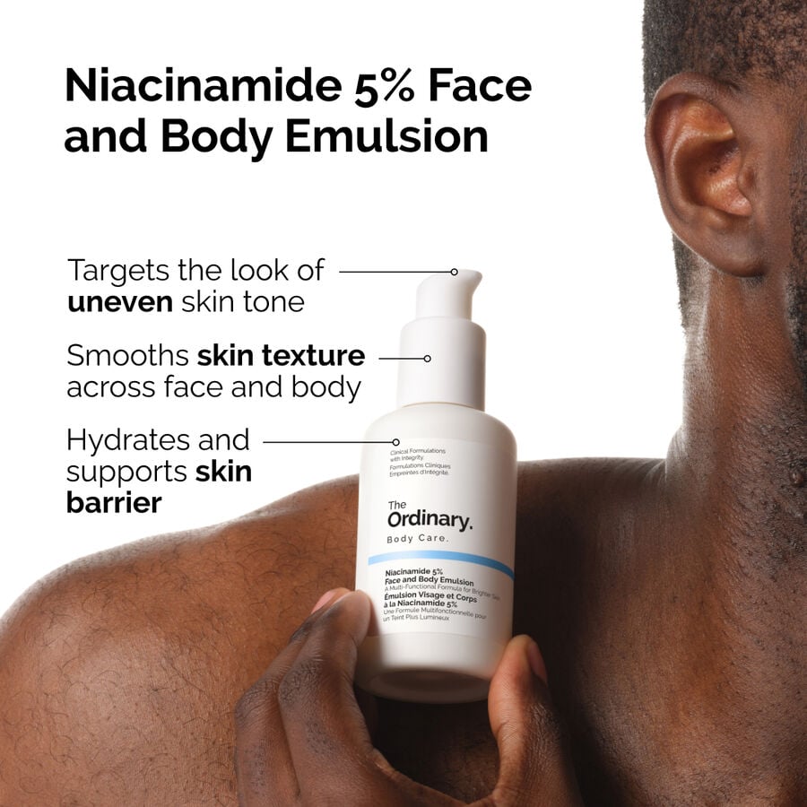 Niacinamide 5% Face and Body Emulsion - US 6064