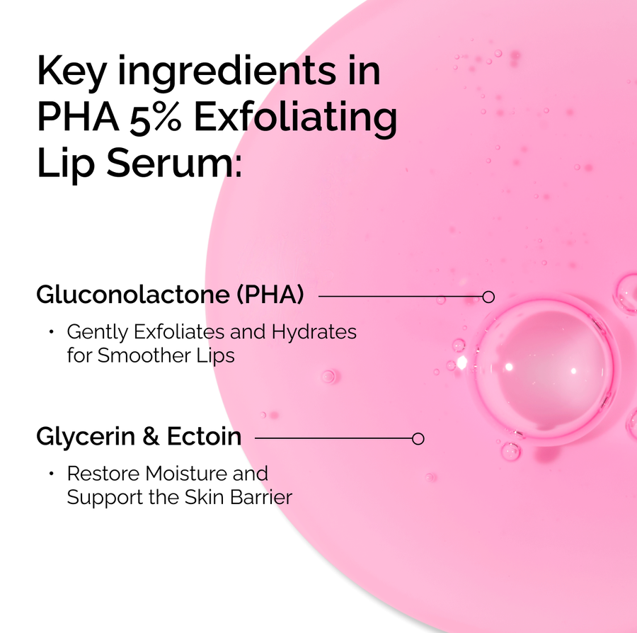 PHA 5% Exfoliating Lip Serum - US 1823