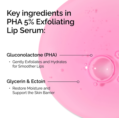 PHA 5% Exfoliating Lip Serum - US 1823