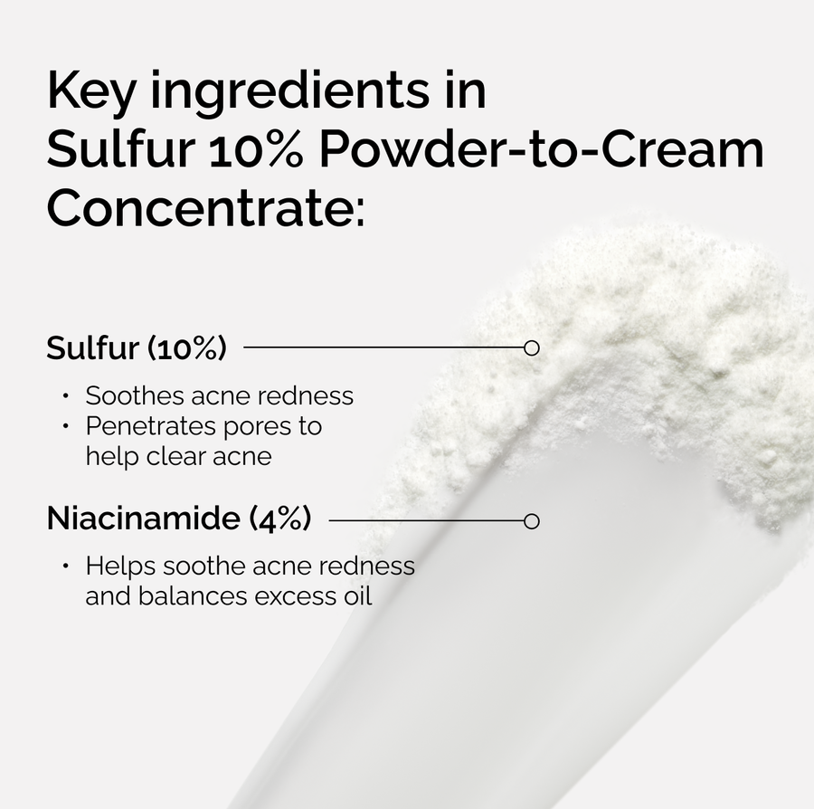 Sulfur 10% Powder-to-Cream Concentrate - US 8432