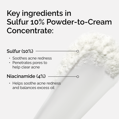Sulfur 10% Powder-to-Cream Concentrate - US 8432